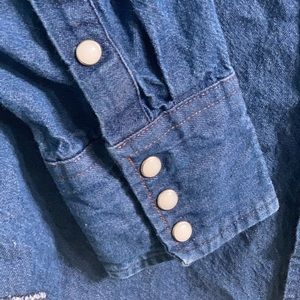 Wrangler Jean Button Up Shirt XL